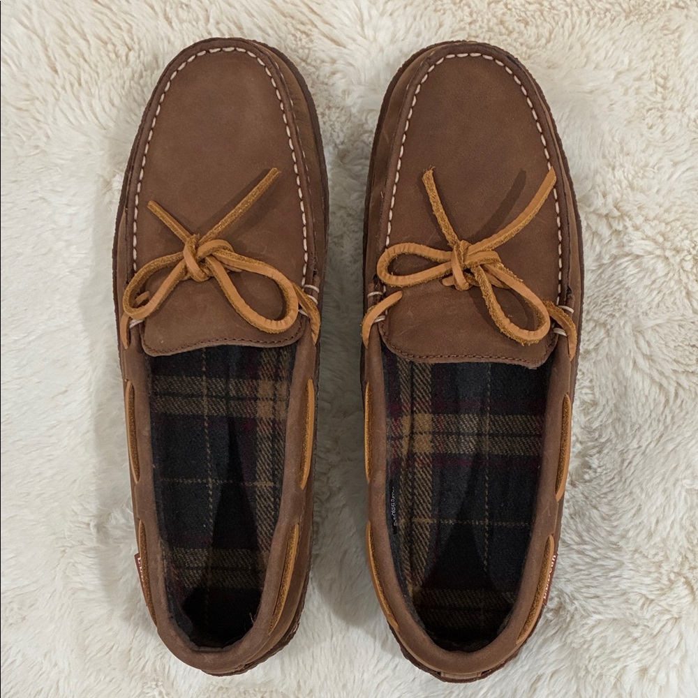 L.L. Bean Hand Sewn Leather Slipper